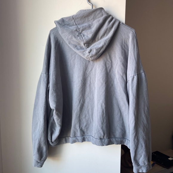 💙Buy 1 get 1 free💙PrettyLittleThing Grey Oversized Hoodie Medium - Picture 4 of 4